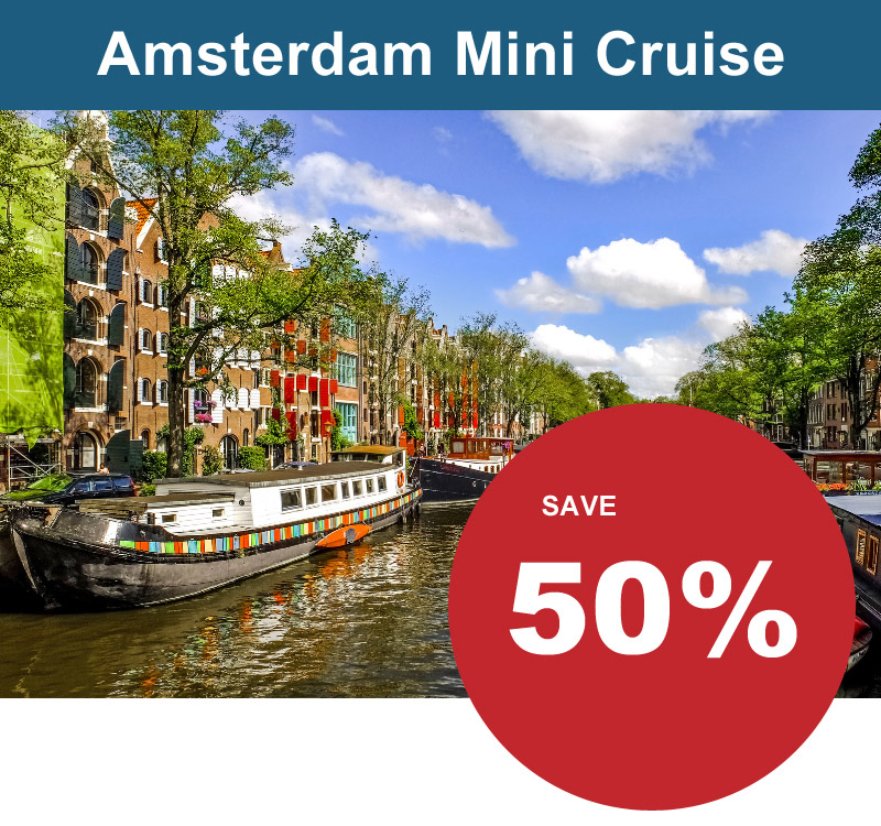 Amsterdam Mini Cruise Up to 50% off